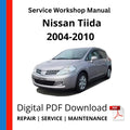 Nissan Tiida C11 2004-2010 Service Workshop Manual