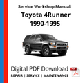 Toyota 4Runner 1990-1995 Service Workshop Manual