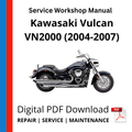 Kawasaki Vulcan VN2000 (2004-2007) Service Workshop Manual