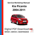 Kia Picanto 2004-2011 Service Workshop Manual
