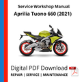 Aprilia Tuono 660 (2021) Service Workshop Manual
