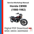 Honda CB900 (1980-1982) Service Workshop Manual