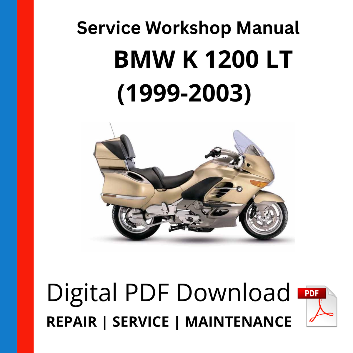 BMW K 1200 LT (1999-2003) Service Workshop Manual