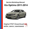 Kia Optima 2011-2014 Service Workshop Manual