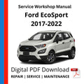 Ford EcoSport 2017-2022 Service Workshop Manual