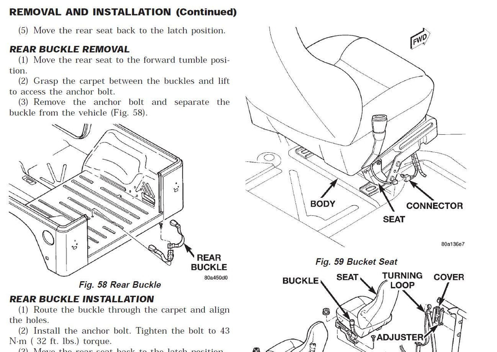 Jeep Wrangler TJ 1997-2006 Service Workshop Manual