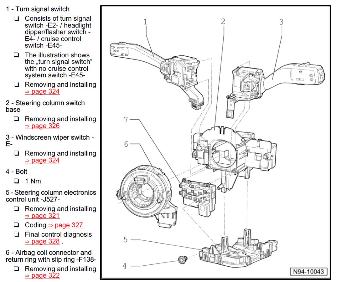 Volkswagen Golf 2004-2007 Service Workshop Manual