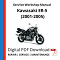 Kawasaki ER-5 (2001-2005) Service Workshop Manual