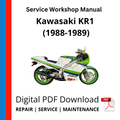 Kawasaki KR1 (1988-1989) Service Workshop Manual