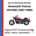 Kawasaki Vulcan VN1500 (1987-1999) Service Workshop Manual