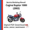 Cagiva Raptor 1000 (2002) Service Workshop Manual