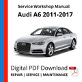 Audi A6 2011-2017 Service Workshop Manual