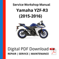 Yamaha YZF-R3 (2015-2016) Service Workshop Manual
