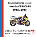 Honda CBR900RR (1996-1998) Service Workshop Manual