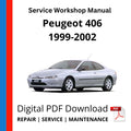 Peugeot 406 1999-2002 Service Workshop Manual