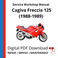 Cagiva Freccia 125 (1988-1989) Service Workshop Manual