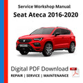 Seat Ateca 2016-2020 Service Workshop Manual