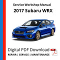 Subaru WRX 2017 Service Workshop Manual