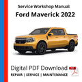Ford Maverick 2022 Service Workshop Manual