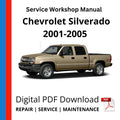 Chevrolet Silverado 2001-2005 Service Workshop Manual
