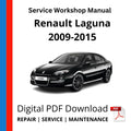 Renault Laguna 2009-2015 Service Workshop Manual