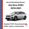 Kia Niro PHEV 2018-2021 Service Workshop Manual