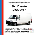 Fiat Ducato 2006-2017 Service Workshop Manual